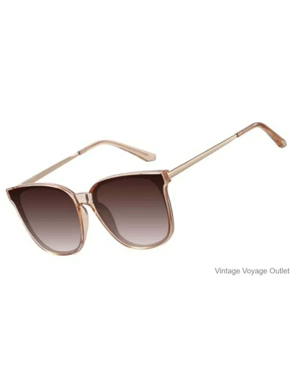 Oversized Polarized Cat Eye Sunglasses Women UV400 Lightweight Fashion Shades